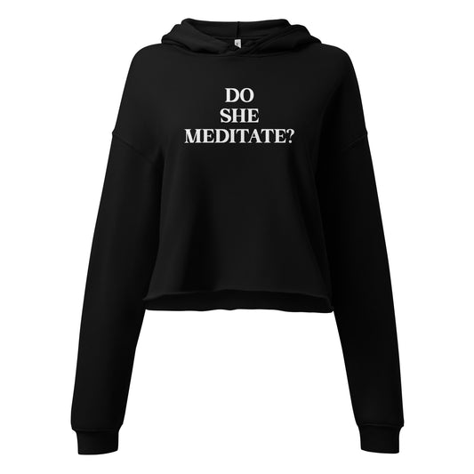 Crop Hoodie (Text)